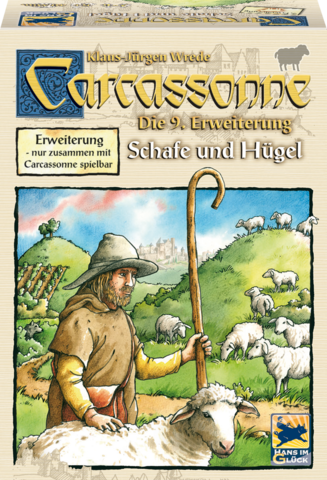 Carcassonne, Schafe und Hügel, Erweiterung 9 - Ü