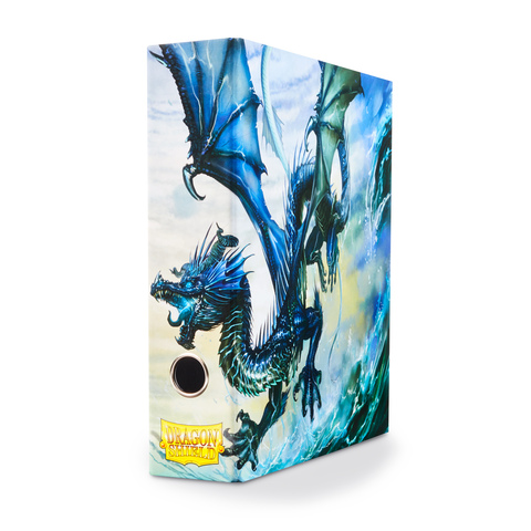 Dragon Shield Slipcase Binder Blue art dragon
