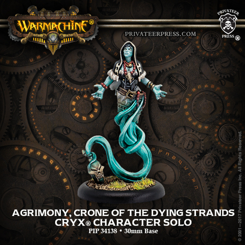 Cryx Agrimony, Crone of the Dying Strand Blister Pack