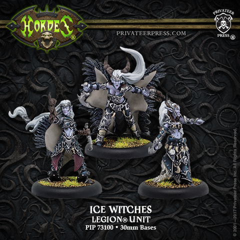 Legion Ice Witches RESIN Blister Pack